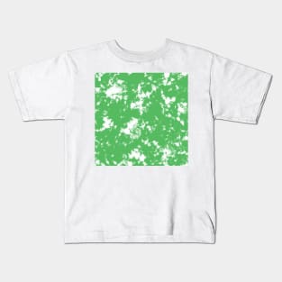 Green grass - Tie Dye Shibori Texture Kids T-Shirt